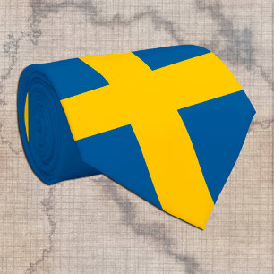Svenska Flagga och Sverigar, resor/sport Slips