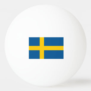 Svenska flagga ping pong bollar för bord tennis