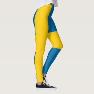 Svenska Flagga (Sverige) Leggings