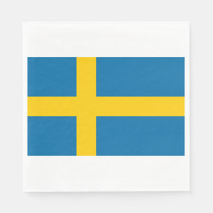 Svenska Flagga (Sverige) Pappersservett