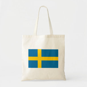 Svenska Flagga (Sverige) Tote Bag Tygkasse