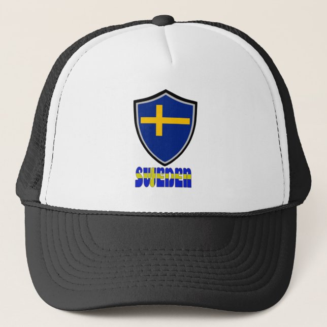 Svenska flagga truckerkeps (Framsida)