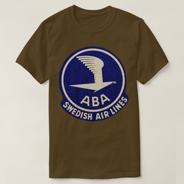Svenska flygbolag t shirt (Design framsida)