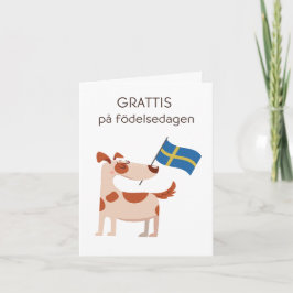Svenska födelsedagskort - Grattis på födelse dag Kort