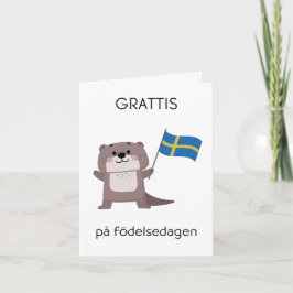 Svenska födelsedagskort - Grattis på födelse dag Kort