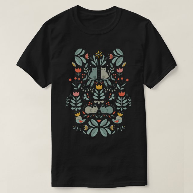 Svenska folkkatter Classic T Shirt (Design framsida)