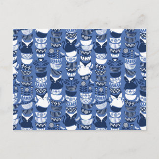 svenska folkkatter I Vykort