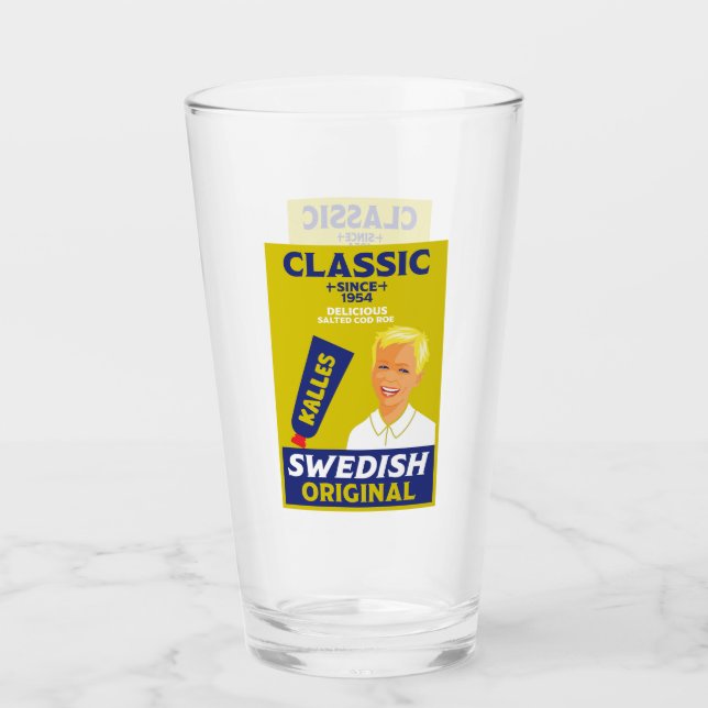 Svenska gåskaviar Fish Kaviar Glaskopp (Framsida)