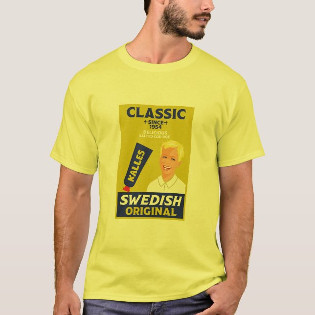 Svenska gåskaviar Fish Kaviar T Shirt (Framsida)