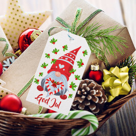 Svenska Gnome med hjärtan Presentetikett