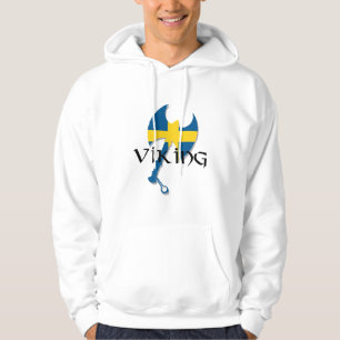 Svenska Hoodies för Viking sverigeyxa Hoodie