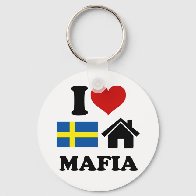 Svenska House Music Nyckelring (Framsida)
