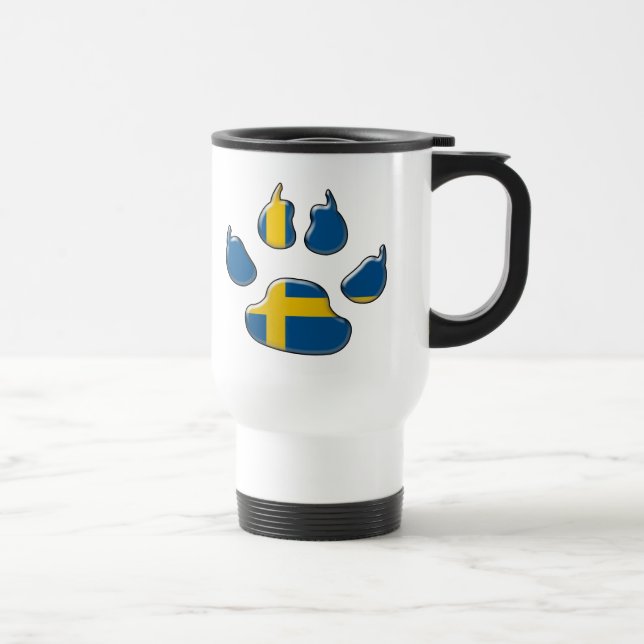 Svenska hund resemugg (Höger)