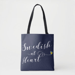 Svenska i hjärtat Matkasse Tygkasse