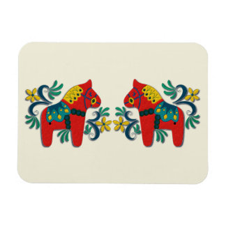 Svenska Juldagen Dala Horse Scandinavian Twillinga Magnet