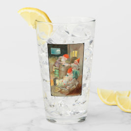 Svenska jultomten (av Jenny Nyström) Glaskopp