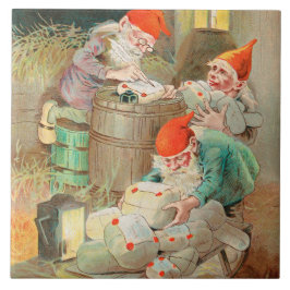 Svenska jultomten (av Jenny Nyström) Kakelplatta