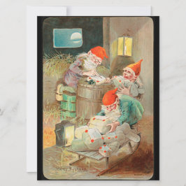 Svenska jultomten (av Jenny Nyström) Kort