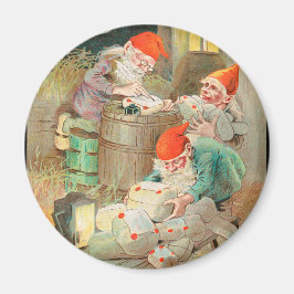 Svenska jultomten (av Jenny Nyström) Magnet