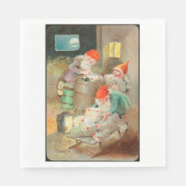 Svenska jultomten (av Jenny Nyström) Pappersservett
