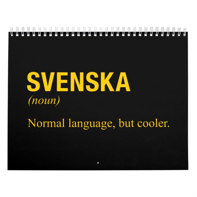 SVENSKA KALENDER (Omslag)