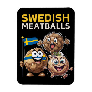 Svenska köttbollar magnet