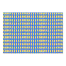 Svenska krona i blått och gult