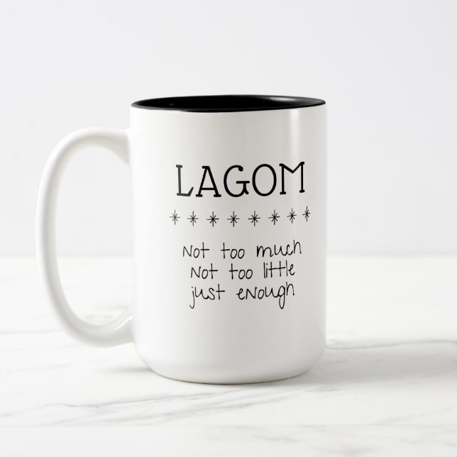 Svenska Lagom Mugg (Vänster)