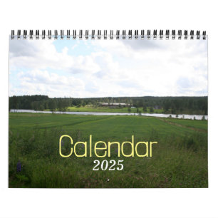 Svenska landskapskalender 2025 kalender