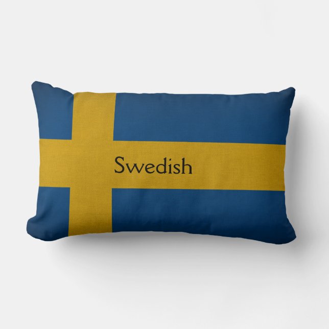 Svenska Lumbarkudde (Framsida)