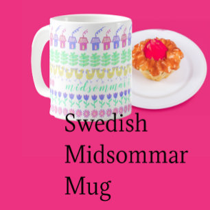 Svenska Midsommaren Kaffemugg