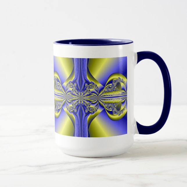 Svenska Modern Fractal Mugg (Höger)