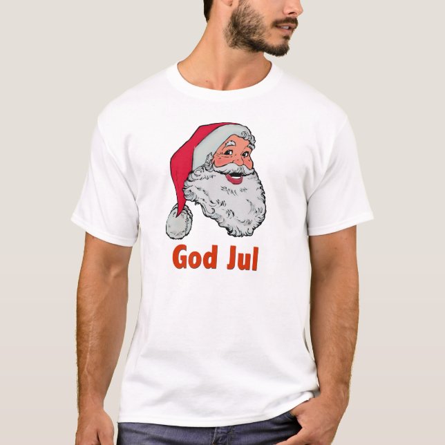 Svenska/norska Santa Tee (Framsida)