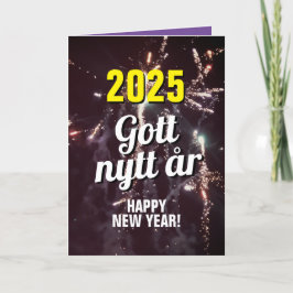 Svenska nyåret 2025 | Skicka via texthämtning Helgkort