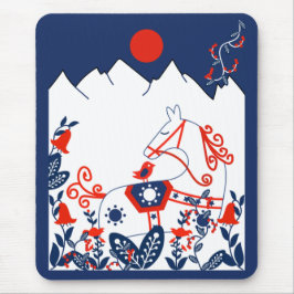 Svenska och Avsluta folkkonstgåvor Musmatta