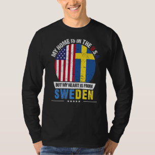 Svenska Patriot Heart kommer från Sverigens tillvä T Shirt