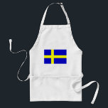 Svenska pridet förkläde<br><div class="desc">Svenska priden med svenska färger och svenska flagga!</div>