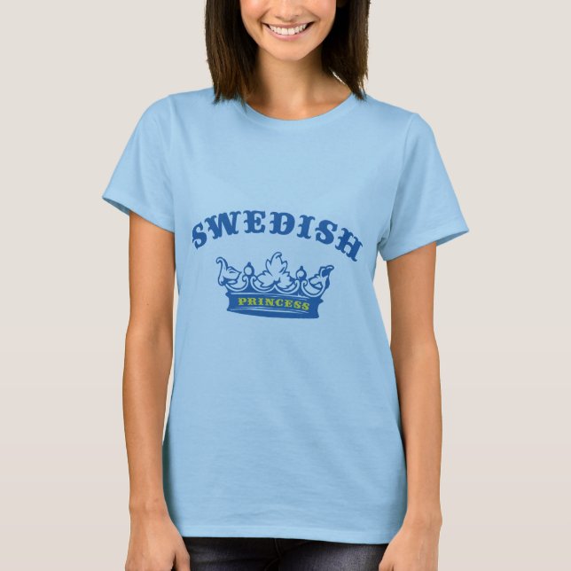 Svenska prinsessa t-shirt (Framsida)