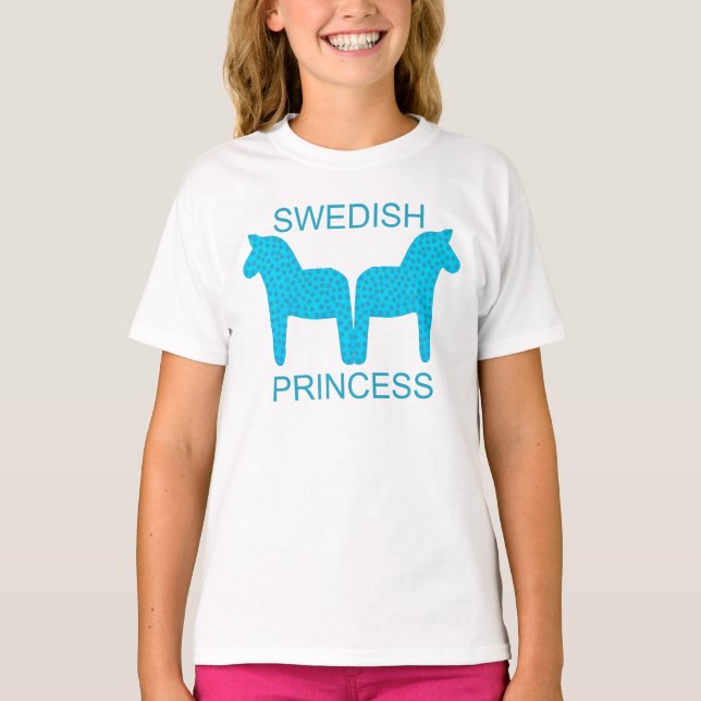 Svenska prinsessa t shirt (Framsida)