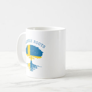 Svenska Roots Flagga Kaffemugg
