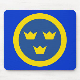 Svenska Roundel Mousepad Musmatta