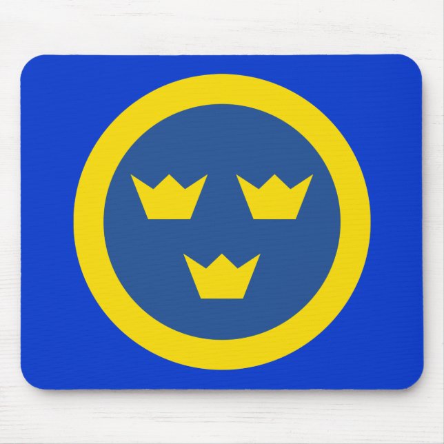 Svenska Roundel Mousepad Musmatta (Framsidan)