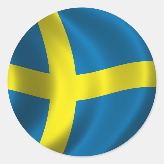 Svenska Runt Klistermärke (Framsida)