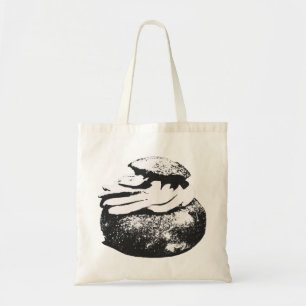 Svenska Semla bun Fika T-Shirt Tygkasse