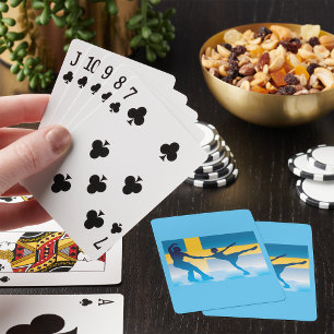 Svenska Skater i Figur Casinokort