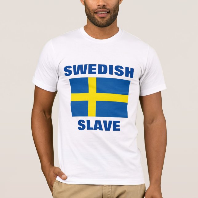 SVENSKA SLAVE T SHIRT (Framsida)