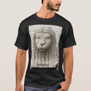 Svenska Stone Lejon Stockholmsfoto T Shirt