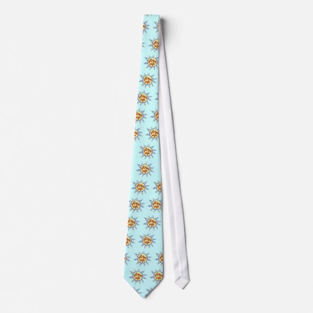 Svenska Sunburst Tie Slips (Framsida)