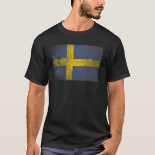 Svenska Sverigen Flagga Pride Land Home Matching T Shirt