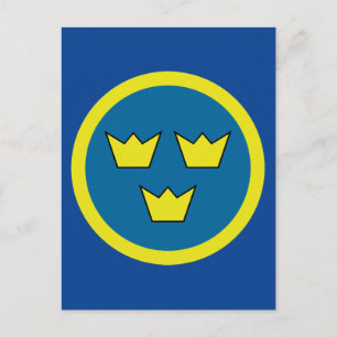 Svenska Tre Kronor Vykort